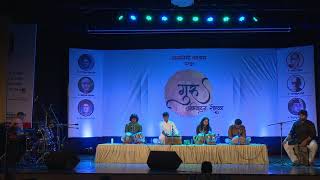 Guru Abhivadan 2019  Western Percussion with Tabla [upl. by Lennej]