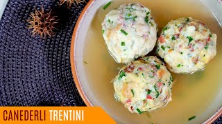 Canederli trentini ricetta tradizionale facilissima  Le video ricette di Lara [upl. by Meriel]