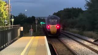 Imerys freight and two GWR IETs at Worle [upl. by Yves]