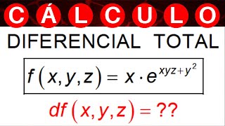 DERIVADA PARCIAL 💥 DIFERENCIAL TOTAL de uma FUNÇÃO de 3 VARIÁVEIS cálculo2 exercícios cálculo3 [upl. by Vogele503]