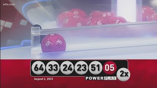 Powerball August 2 2023 [upl. by Marwin]