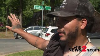 So much gunfire  Witness recounts Charlotte shooting [upl. by Yanrahc146]