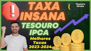 TAXA INSANA TESOURO IPCA 2029 RENOVANDO OPORTUNIDADES  ENTENDA OS MOTIVOS [upl. by Cassell]