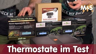 Thermostate für Terrarien im Test  Unboxing amp richtig einstellen  Reptil TV [upl. by Annaes558]