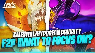 F2P CelestialHypogean Guide w explanations【AFK Journey】 [upl. by Anahsal]