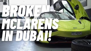 FIXING BLOWN MCLARENS IN DUBAI [upl. by Niabi]