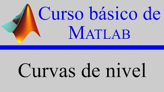 Curvas de nivel con MATLAB [upl. by Cleopatre]