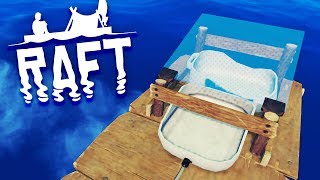 ADVANCED TECHNOLOGY Raft Survival Episode 4 [upl. by Assenej]