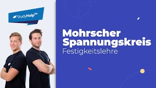 Mohrscher Spannungskreis  Hauptspannungen Technische Mechanik StudyHelp [upl. by Hillari341]