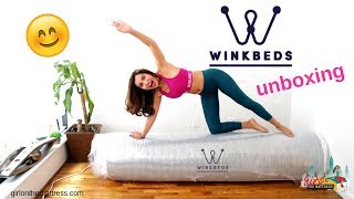 Winkbeds Unboxing NEW Winkbeds Coupon [upl. by Anewor739]