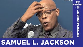 Samuel L Jackson Geeks Out Over Choosing a Lightsaber [upl. by Anerac16]