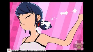 Miraculous Ladybug Marinette Transformation 2d Animation [upl. by New5]