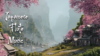 Beautiful Japanese Flute Music and Ambient Sound  Relaxing Music for Sleep Healing Stress Relief [upl. by Adnol852]