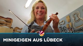 Lübeckerin baut Minigeigen und begeistert Sammler auf der ganzen Welt [upl. by Nnaeirrac]