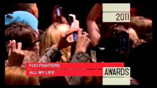 Foo Fighters  Live At NME Awards 2011 [upl. by Zedekiah]