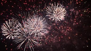 New Years Fireworks Celebrations 2019  Spanish City Whitley Bay UK [upl. by Seabrook]