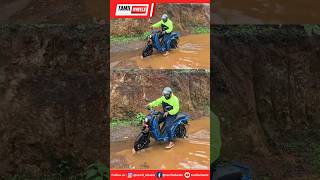 BNC Challenger 125 IP rating test  water test  bncmotors [upl. by Atinuahs]