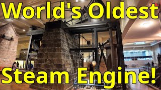 The Worlds Oldest Steam Engine Newcomen Atmospheric Engine [upl. by Tung]