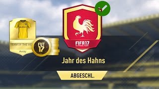 FIFA 17 SQUAD BUILDER CHALLENGE quotJahr des Hahnsquot [upl. by Arekat]