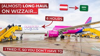 Low prices worth suffering for Flying to Saudi Arabia on WIZZAIRs Airbus A321neo  BRUTALLY HONEST [upl. by Fasa]