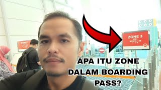 Maksud Zone dalam boading pass AirAsia [upl. by Haliak657]