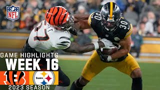 Cincinnati Bengals vs Pittsburgh Steelers  2023 Week 16 Game Highlights [upl. by Pirri]