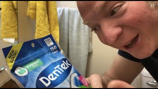 DenTek Triple Clean Advanced Clean Floss Picks [upl. by Win]