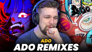 ADO  BonOdo Usseewa Giga Remix amp Usseewa Piano Ver remixes  REACTION [upl. by Eleahcim857]