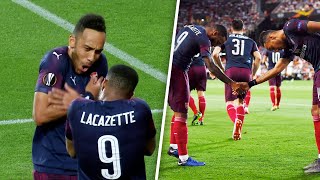 10 Times Aubameyang amp Lacazette Saved Arsenal [upl. by Nahshunn266]