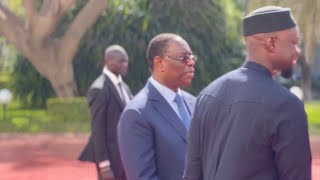 CES IMAGES QUI VOUS ONT ÉCHAPPÉ Bassirou le nouveau président du Sénégal et Sonko au palais [upl. by Askwith]