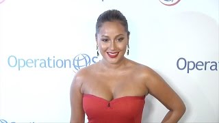 Adrienne Bailon  Smile Gala 2015 Red Carpet Arrivals [upl. by Ruthe414]