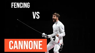 What Its Like To Fence The Olympic Champion Romain Cannone [upl. by Rehpretsirhc]