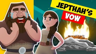 WHY did Jephthah SACRIFICE His Daughter  Judges 11 Explained [upl. by Aiel]