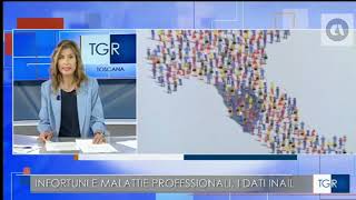 Open data Inail andamento degli infortuni sul lavoro in Toscana da gennaio a luglio 2024 [upl. by Ttayw]