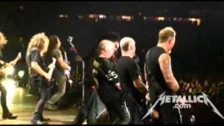 Metallica with Big 4 jam  Overkill Live  New York NY 2011  MetOnTour [upl. by Peg]