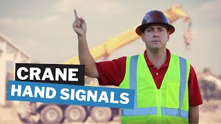 Mobile Crane Hand Signals in 2 Minutes [upl. by Anairam]