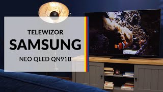 Telewizor Samsung Neo QLED QN91 – dane techniczne – RTV EURO AGD [upl. by Dunn]