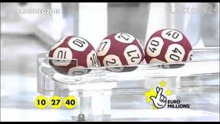 2015 12 25 Euro Millions Number and draw results [upl. by Airelav]