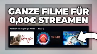 komplette Filme kostenlos streamen amp ganz anschauen  Tutorial [upl. by Anselmi]