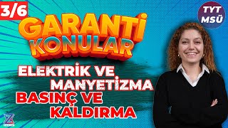 TYT FİZİK  GARANTİ KONULAR FKB KAMPI  3GÜN6 GÜNDE  10Sınıf 1 Dönem Fizik Konuları [upl. by Shedd625]