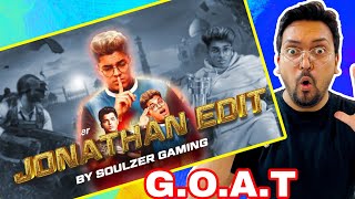 THE GOAT JONATHAN JOURNEY EDIT BY SOULZER🔥  MAYUR GAMING REACT [upl. by Doowron]