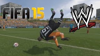 FIFA 15 Fails  With WWE Commentary 5 [upl. by Iek]