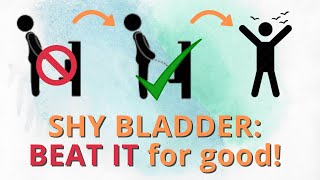 Overcome paruresis shy bladder naturally in less than 4 weeks [upl. by Aoht333]