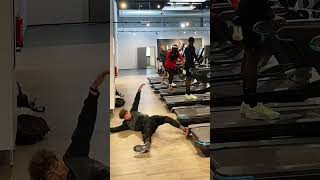 He will never walk on a treadmill again 🤯 comedy faildance mrsus patrox motivation [upl. by Eizzo]