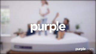 New Purple® Mattress  Watch It Unroll And Expand [upl. by Tannenwald346]