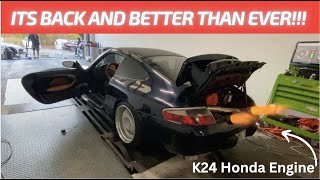 K Swapped Porsche Hits The Dyno And Makes Some Real POWER [upl. by Accisej]