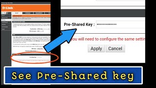 How to see Pre Shared key in Android  How to see preshared key or wifi password of a dlink router [upl. by Cicely187]