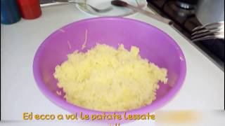 Lessare patate al microonde in soli 10 minuti [upl. by Lucius]