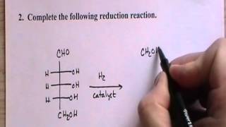 CHEM 1060 Lecture 053 Reactions of Monosaccharides [upl. by Wardle]