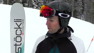 Stockli Stormrider 95 20172018  Allmountain Ski Review [upl. by Thun]